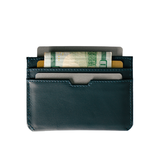 premium leather wallet feature