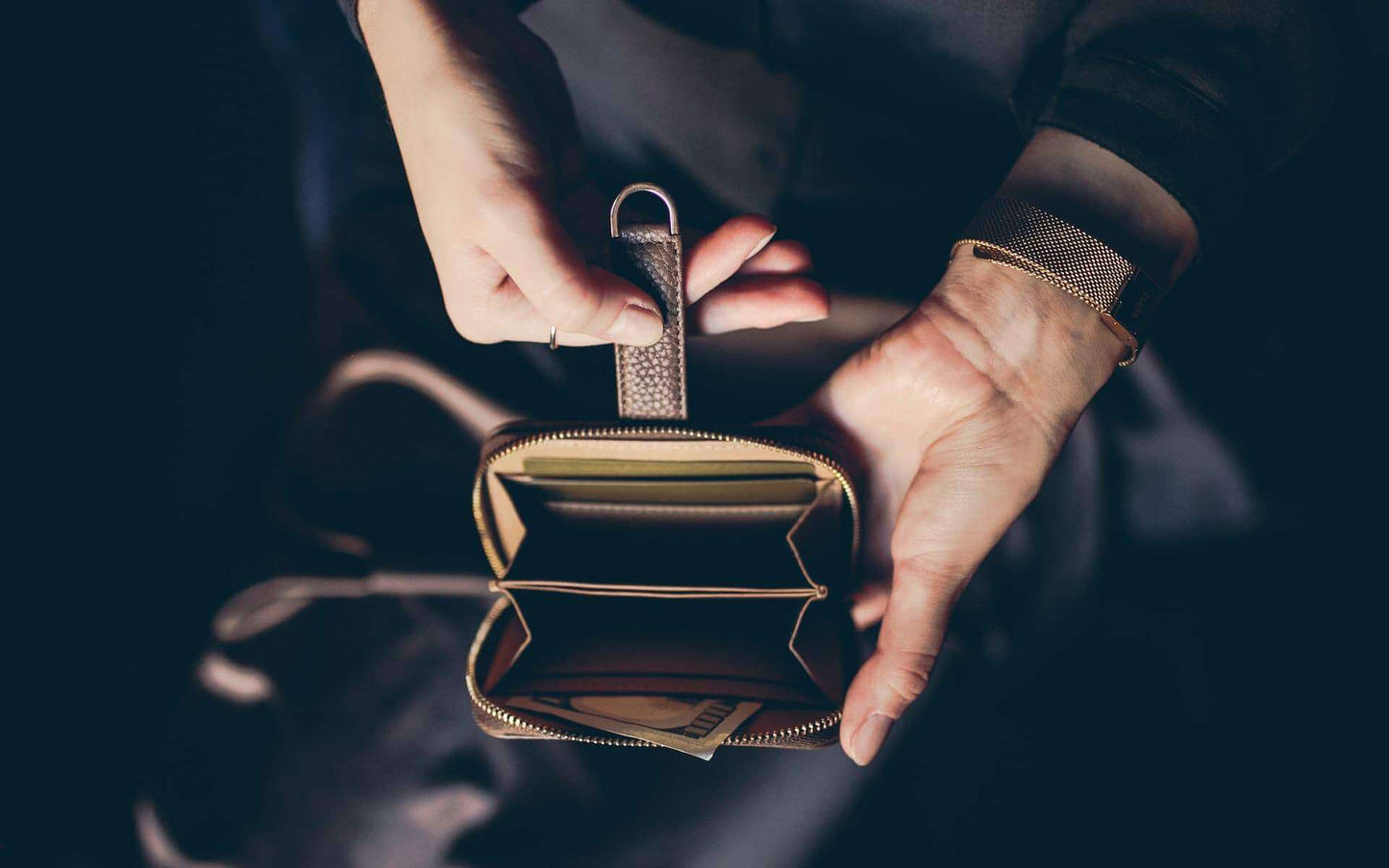 Signature luxurious leather