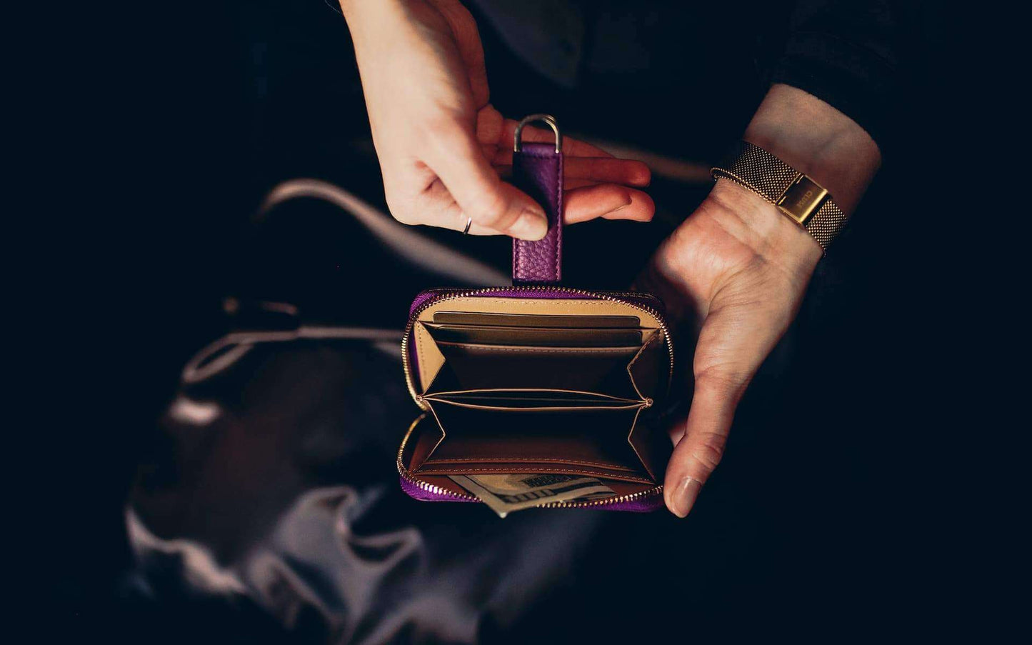 Fashion-conscious woman's choice