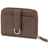 Belgravia wallet with zipper closure