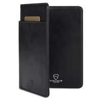 Kensington leather passport holder