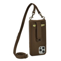 Sleek iPhone 13 Pro leather case