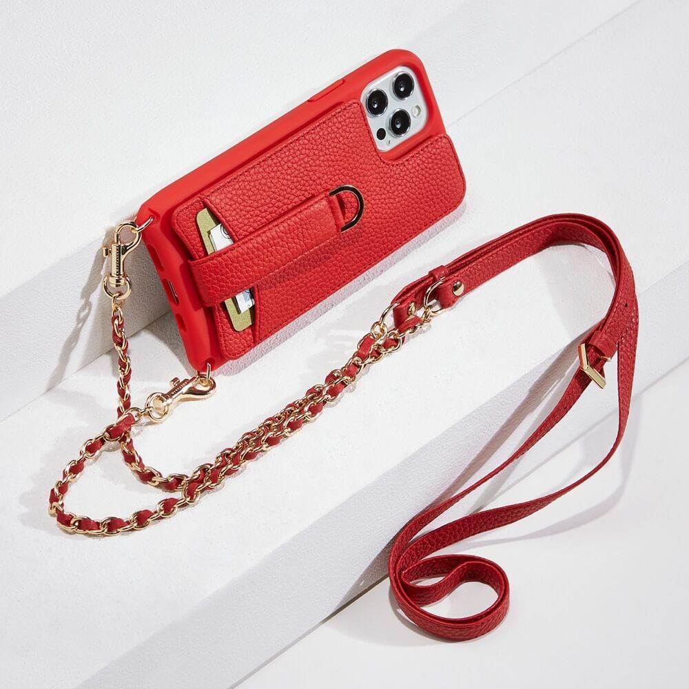 Luxe iPhone 13 Pro chain wallet