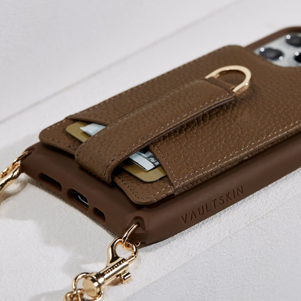 iPhone 13 leather wallet elegance