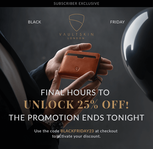 FINAL HOURS TO UNLOCK 25% OFF!
