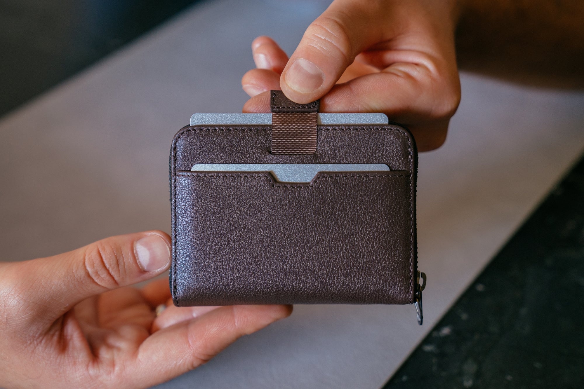 Effortless Style and Security: RFID Minimalist Leather Wallets with Sm ...