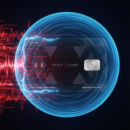 Vaultcard protecting against malicious signals.