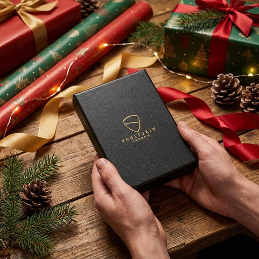 Vaultskin Holiday Gift Guide 2025: Slim Leather Gifts That Feel Personal