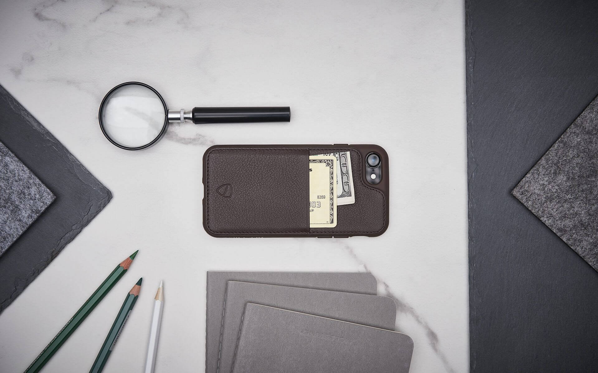 Modern Leather iPhone 7 Case