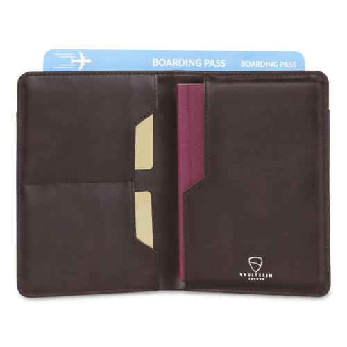 Compact travel wallet for passports