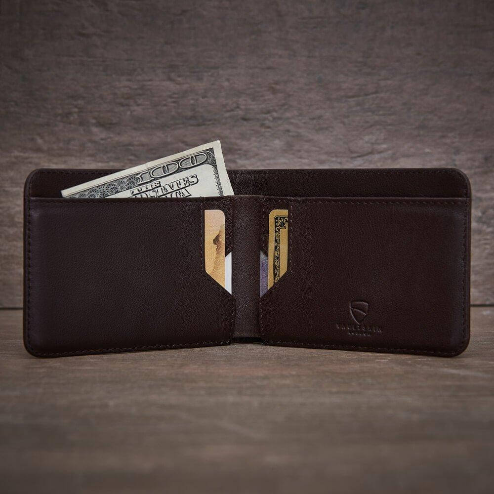 Manhattan small leather wallet sale