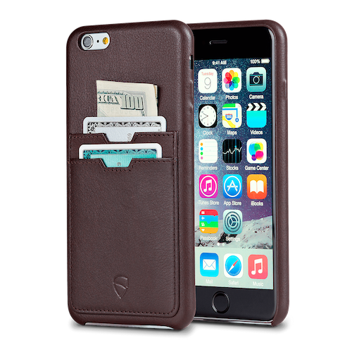 Brown Leather iPhone 6 Plus/6S Plus Phone Case | OtterBox