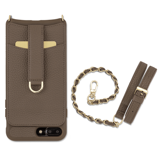 Vaultskin VICTORIA Crossbody Wallet Case for iPhone 7 8 Plus Chain Strap