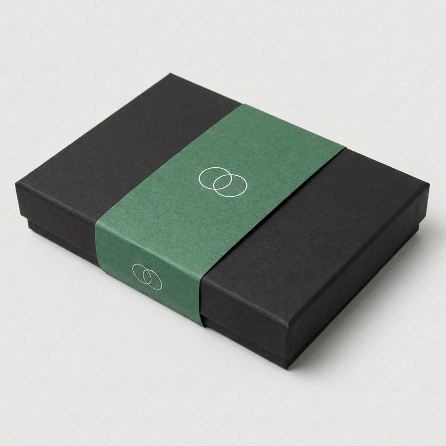 Custom corporate wrapper for gift box