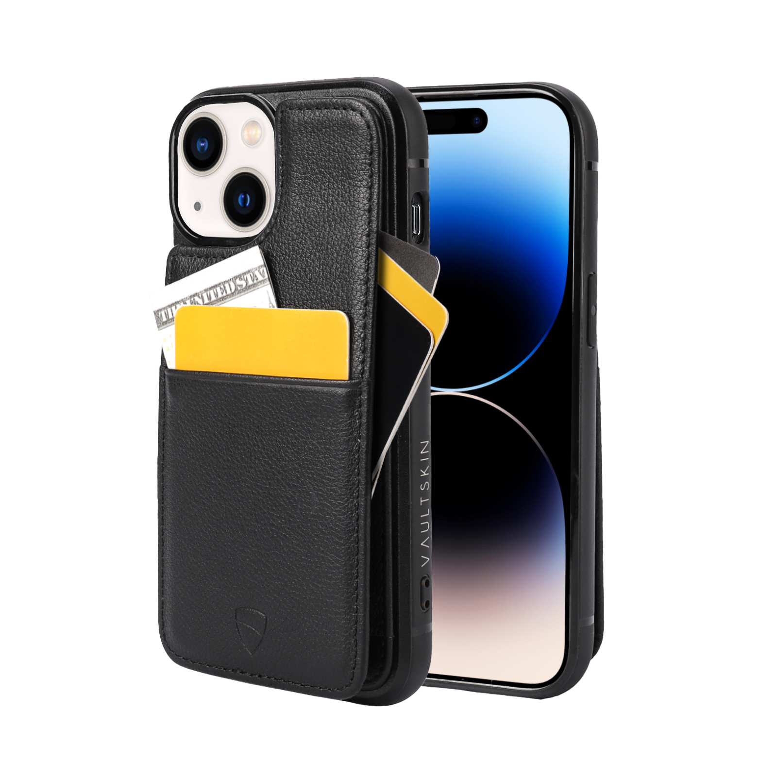 Vaultskin ETON ARMOUR - Leather Wallet Case for iPhone XS Max