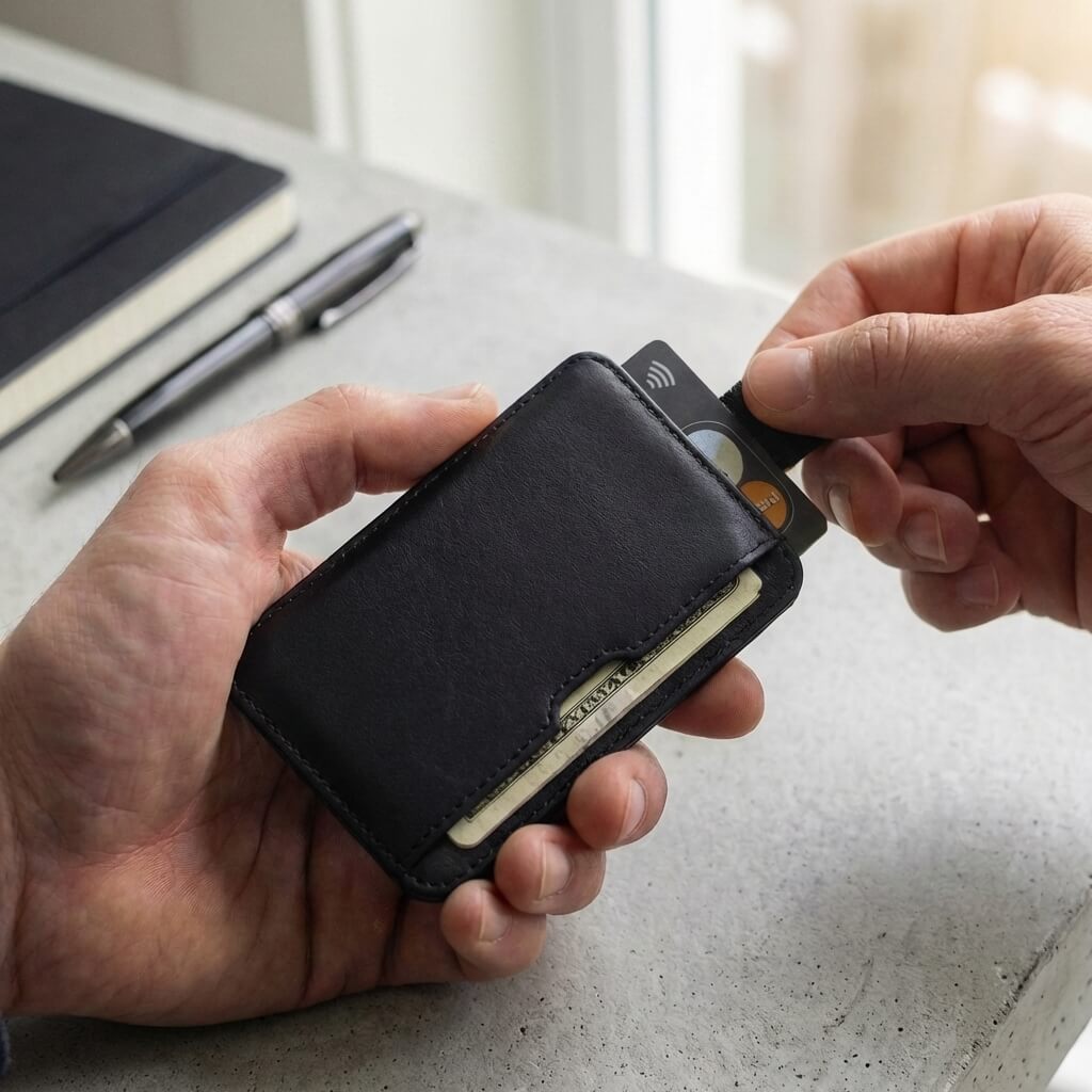 Slim RFID Wallet Card Holder with High Capacity – Vaultskin