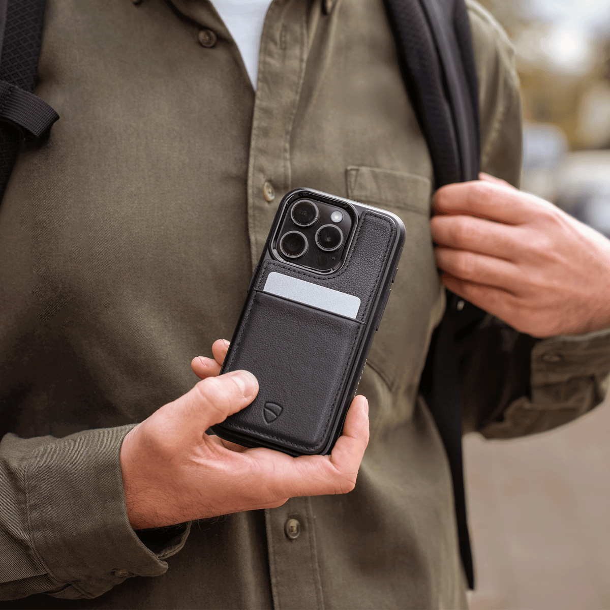 Sichere iPhone Wallet-Hülle mit MagSafe