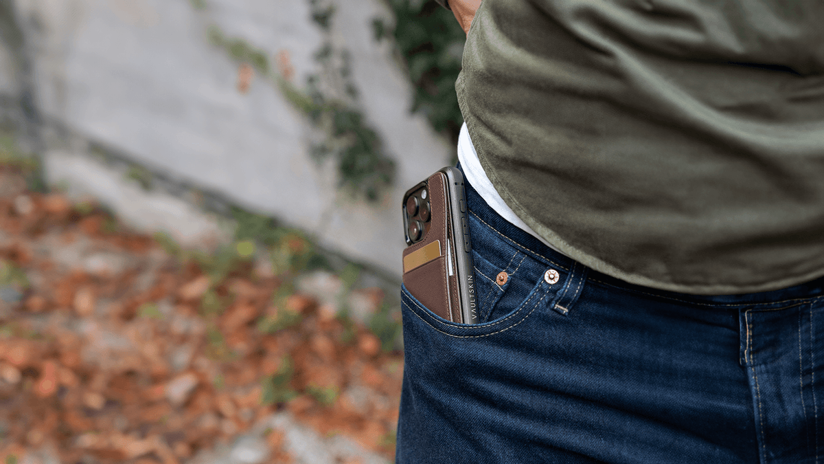 Weiche Leder-iPhone-Hülle