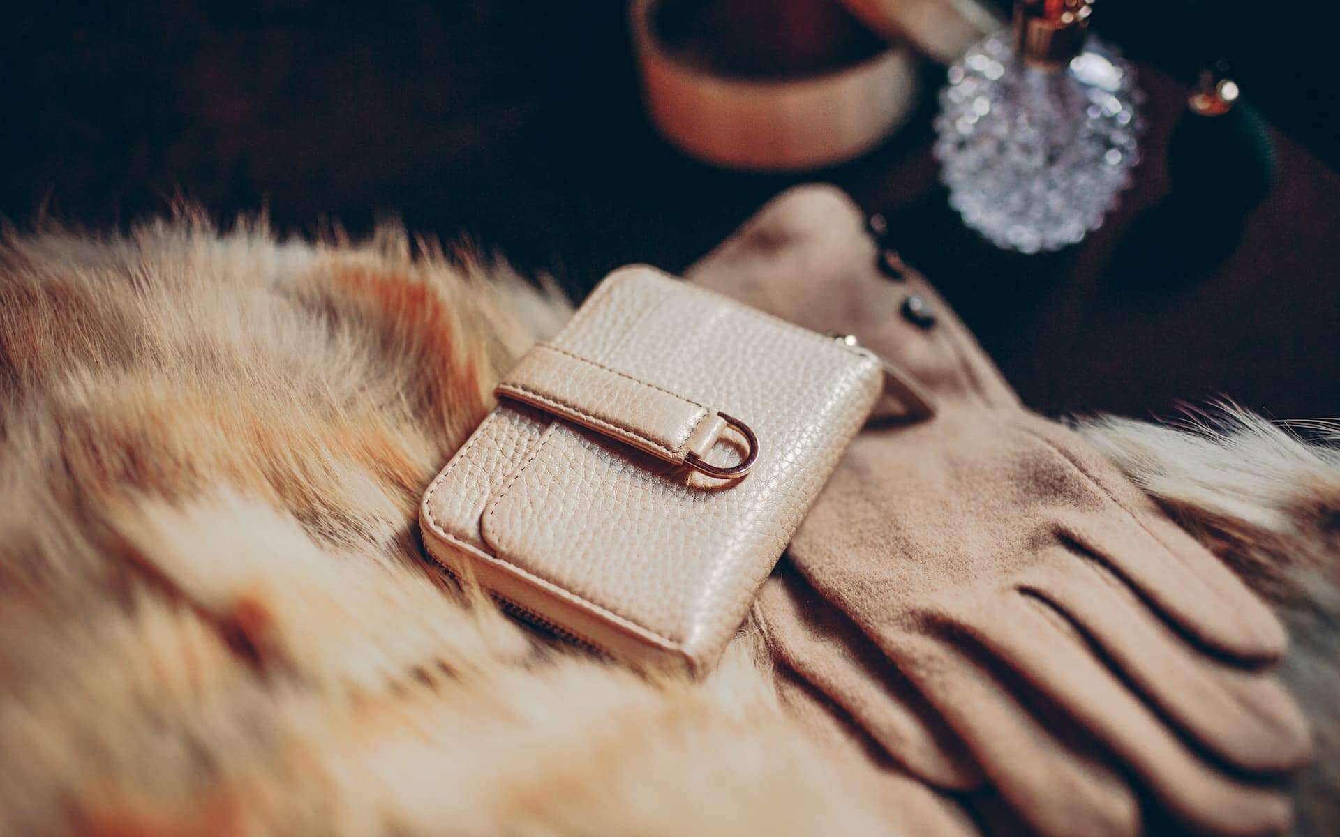 Elegant gift idea leather wallet