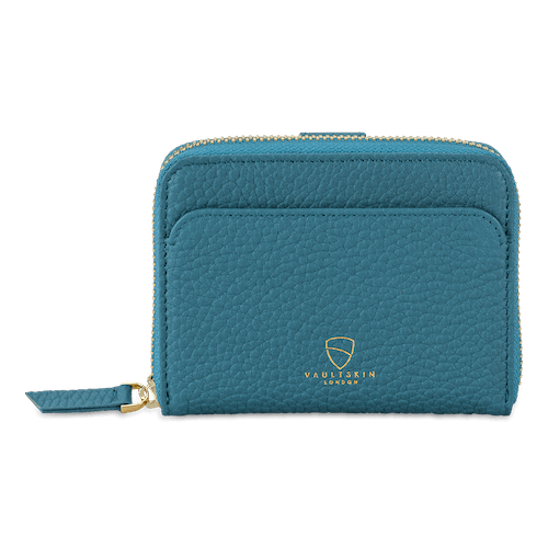 Vaultskin Women's Belgravia Zipper Leather Wallet