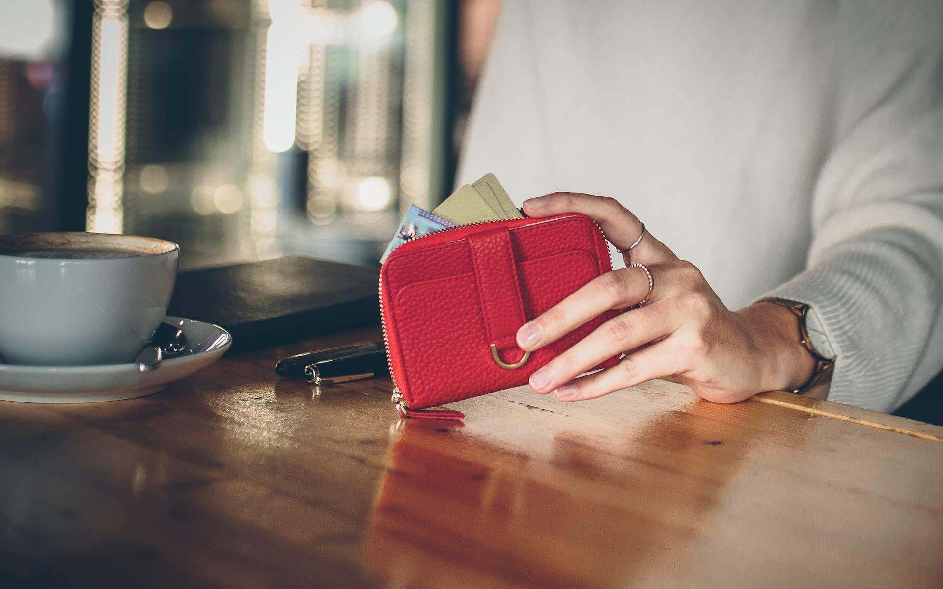 High-quality durable zipper wallet