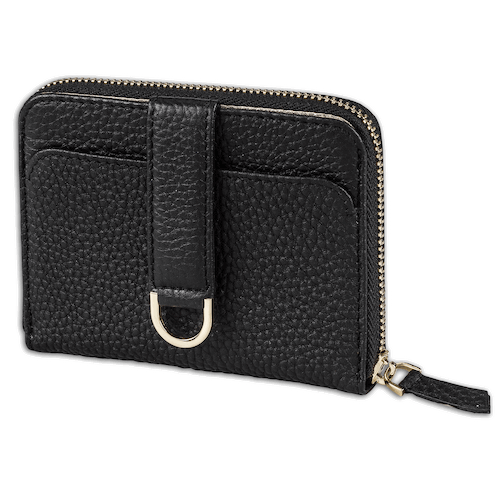 Belgravia leather zip wallet RFID