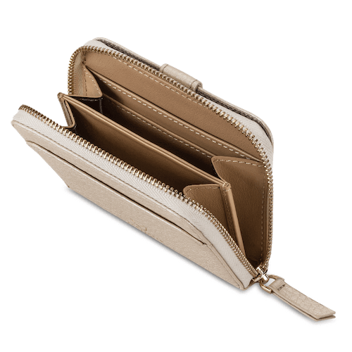 Vaultskin Belgravia Zipper Leather Wallet