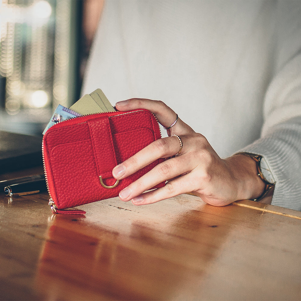 Ladies zip clearance around wallets australia