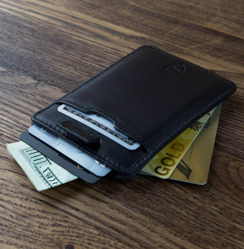 Chelsea card wallet with RFID blocking