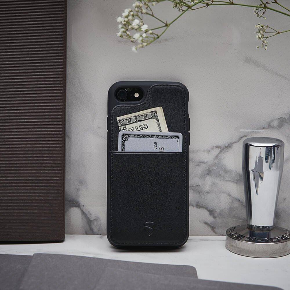 Designer wallet case for your iPhone SE (2nd & 3rd Gen.), 7 / 8 - ETON Armour by Vaultskin London 