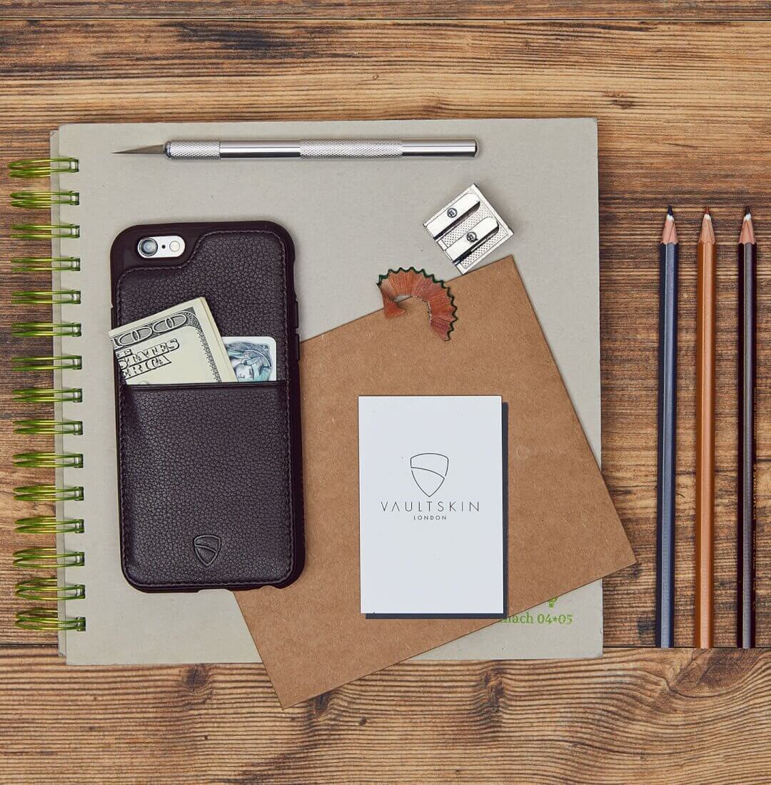 iPhone 6S Secure Leather Wallet