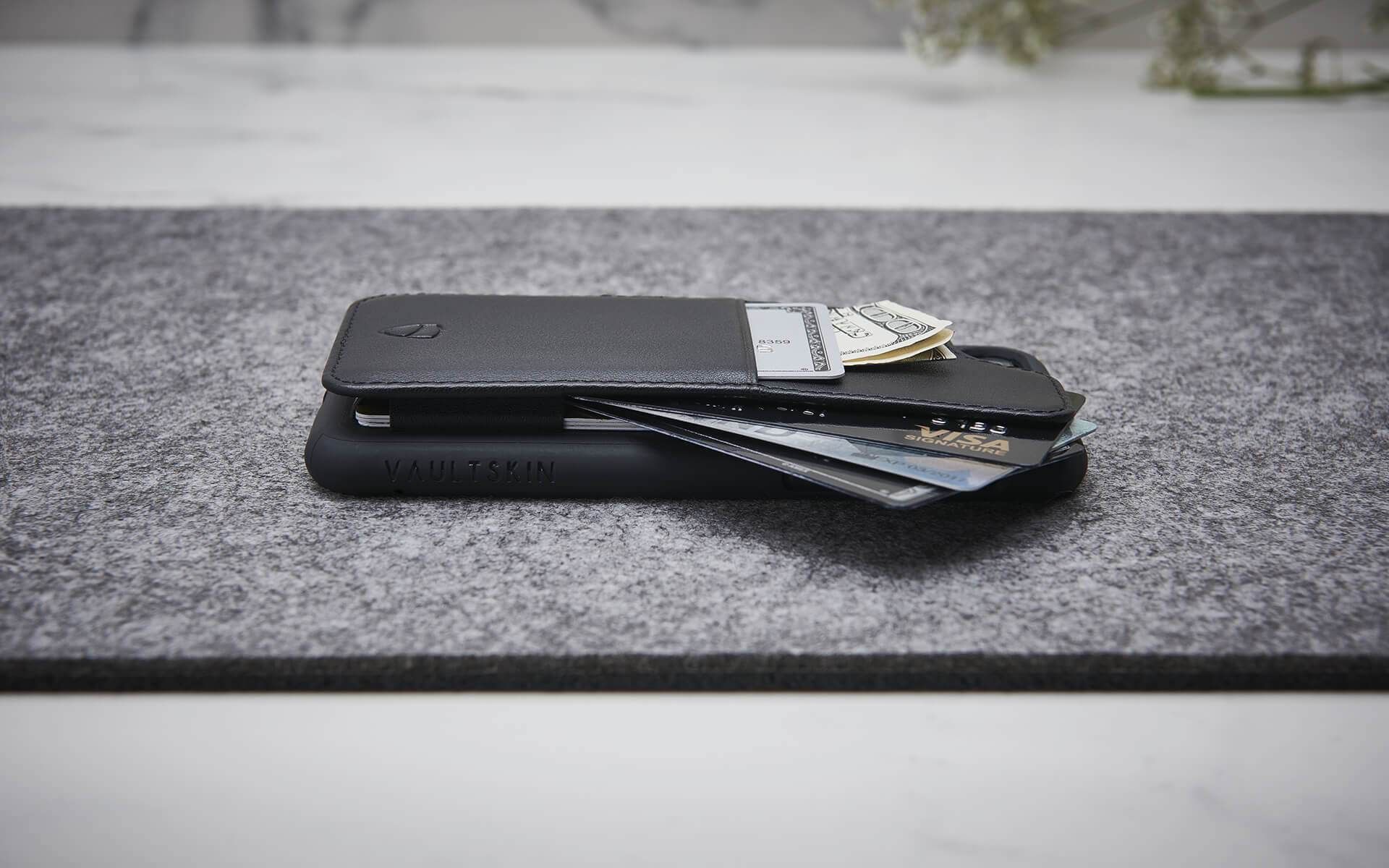 iphone wallet with phone holder