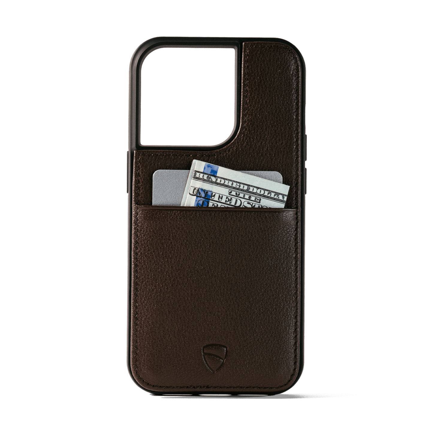 Black Leather Case iPhone 14 Pro