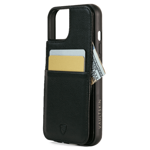 iPhone wallet case made from Italian leather - Vaultskin ETON