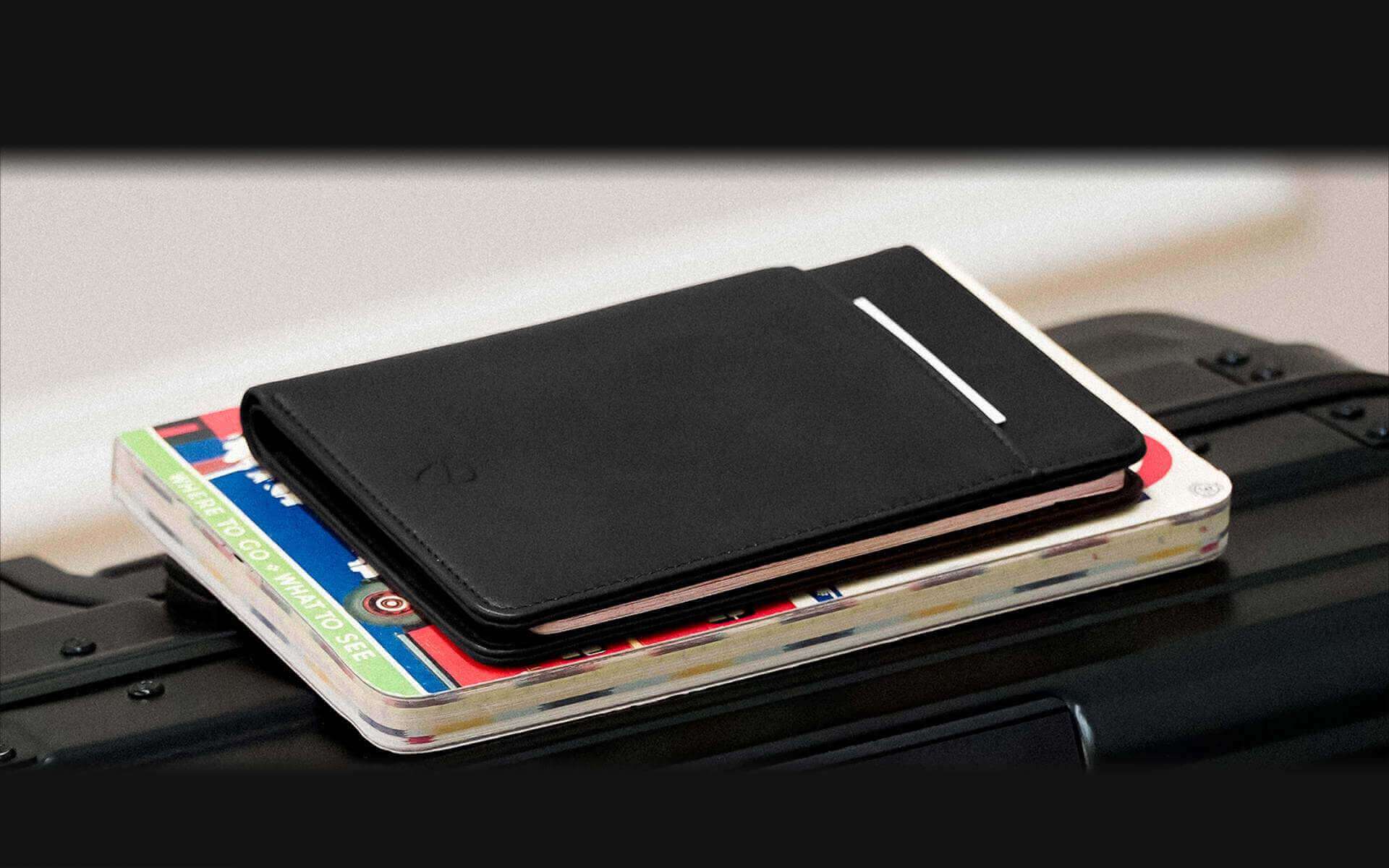 Passport Wallet Travel Document Organizer Zippered Case RFID