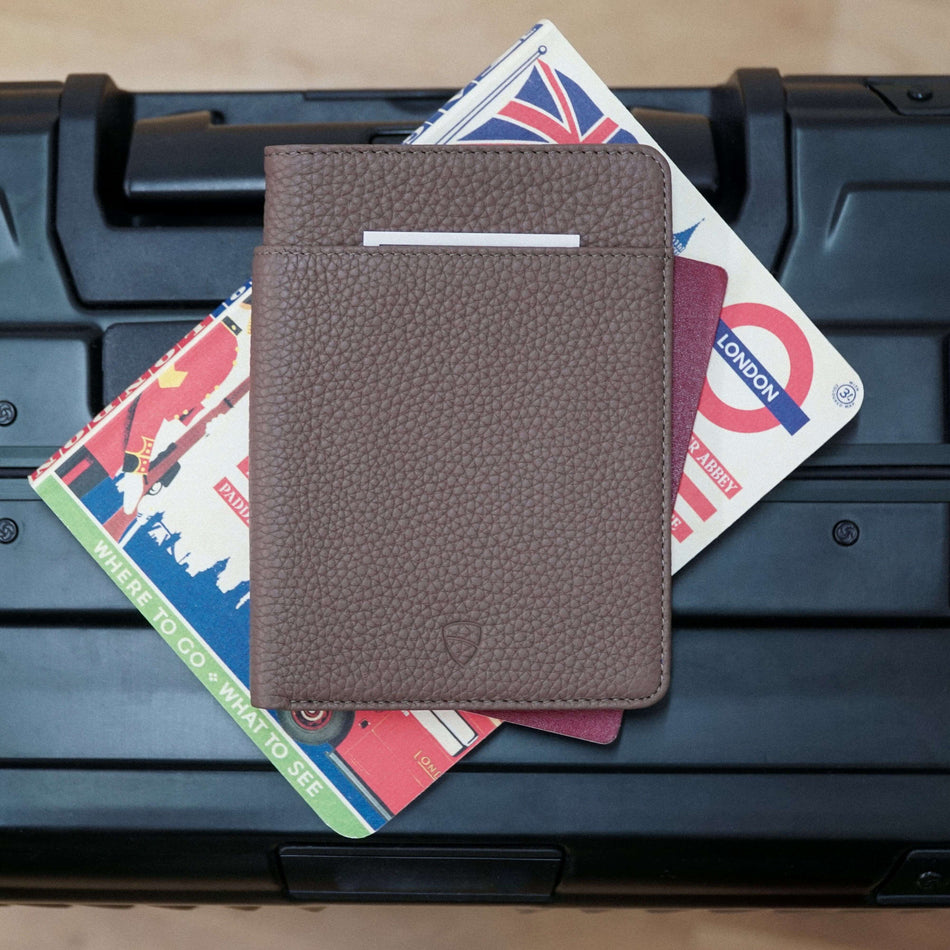Travel document wallet for organized trips