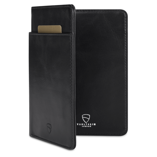 Vaultskin KENSINGTON Leather Passport Wallet with RFID Protection
