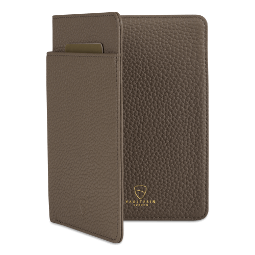 Durable leather passport case