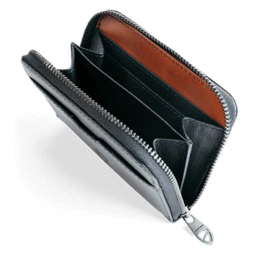 RFID Blocking Premium Soft Leather Men's Multi Card Compact