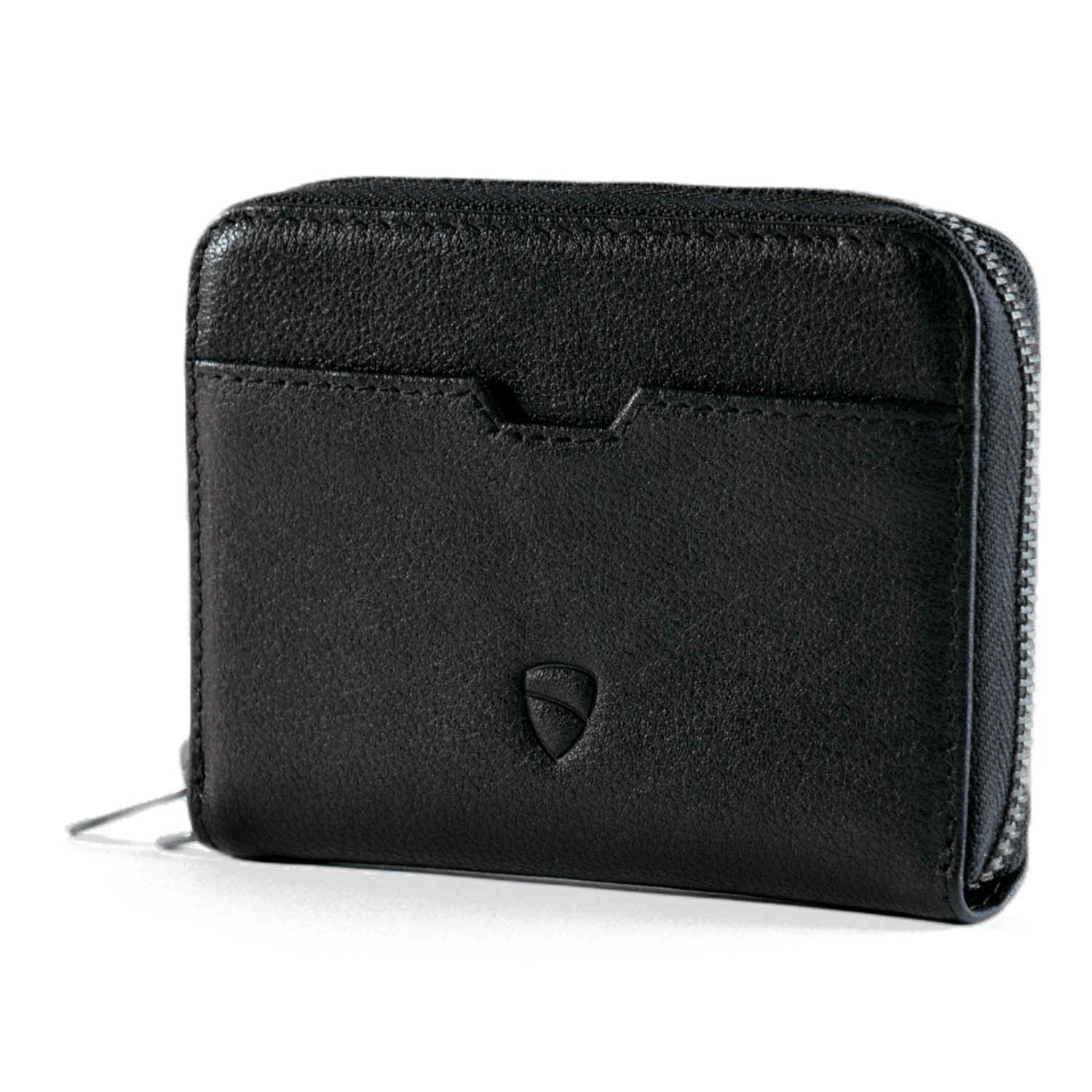Vaultskin Notting Hill Slim Zip Wallet with RFID, Black, Size One Size