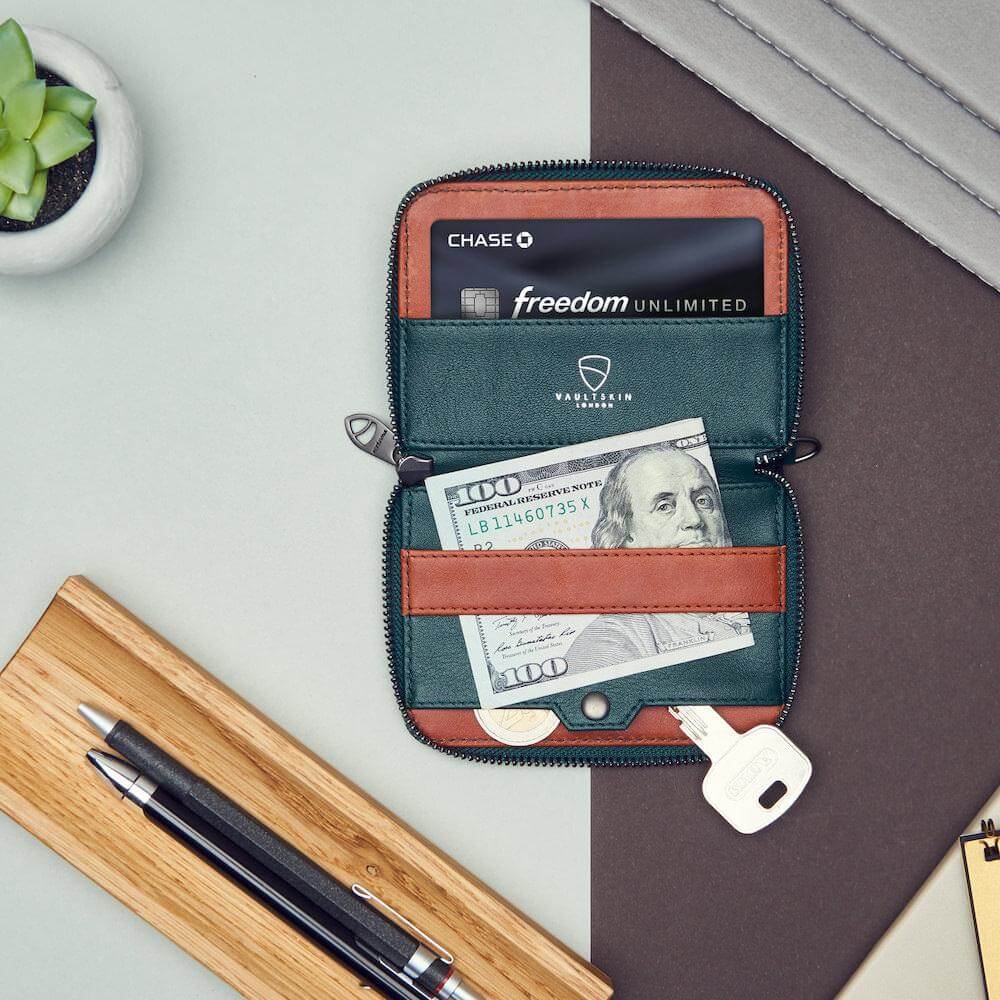 Notting Hill secure travel wallet