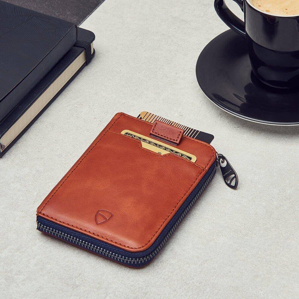 Wallet with coin pocket