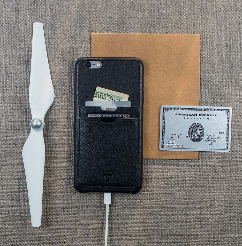 Designer wallet case for your iPhone 6 / 6s Plus - SOHO TWO by Vaultskin London 