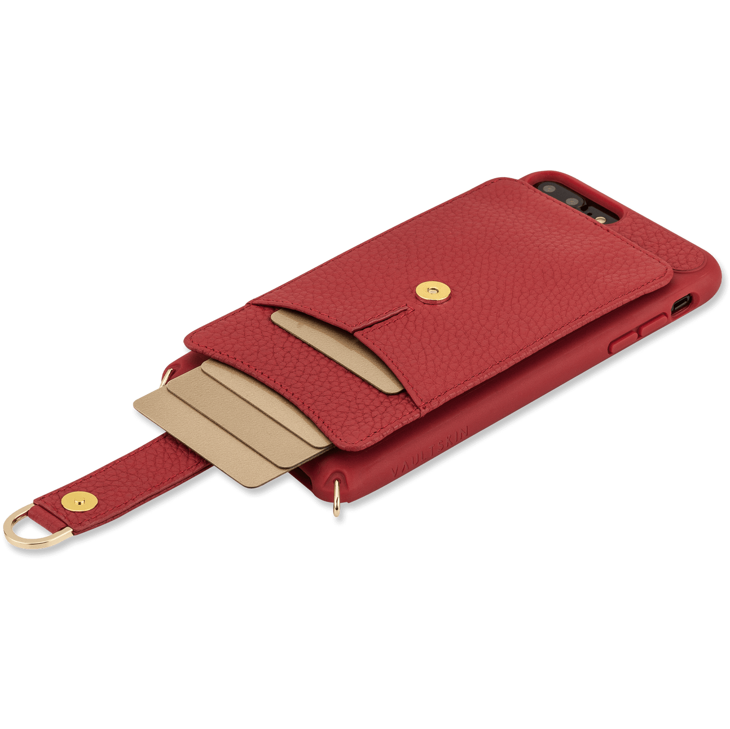 Crossbody Leather iPhone 8 Plus Case
