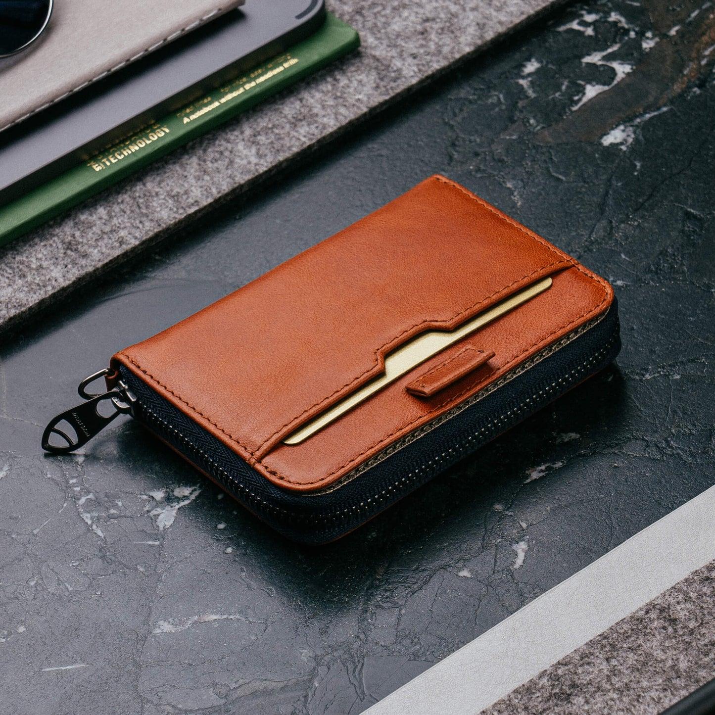 Mayfair leather wallet durability