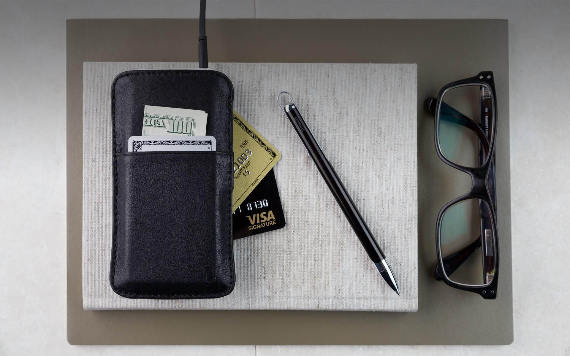 iPhone case with credit card holder - WINDSOR by Vaultskin