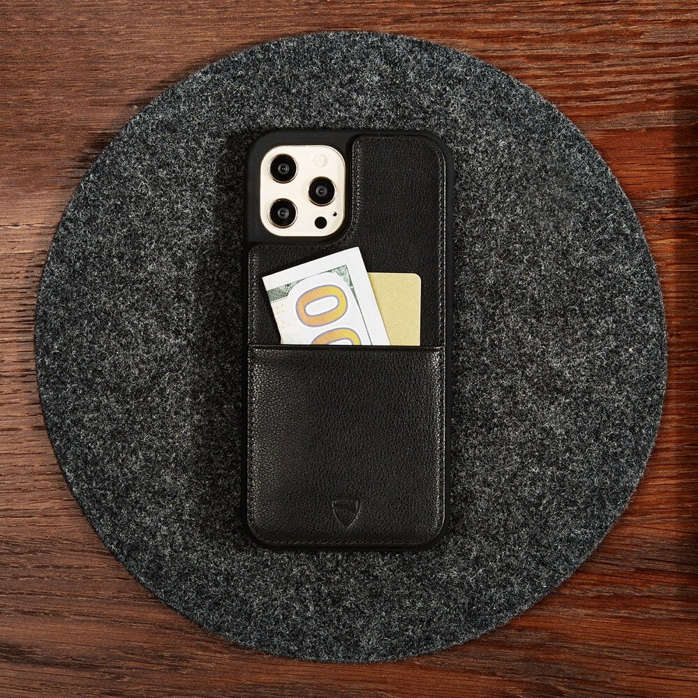 Stilvolle Lederhülle für iPhone 13