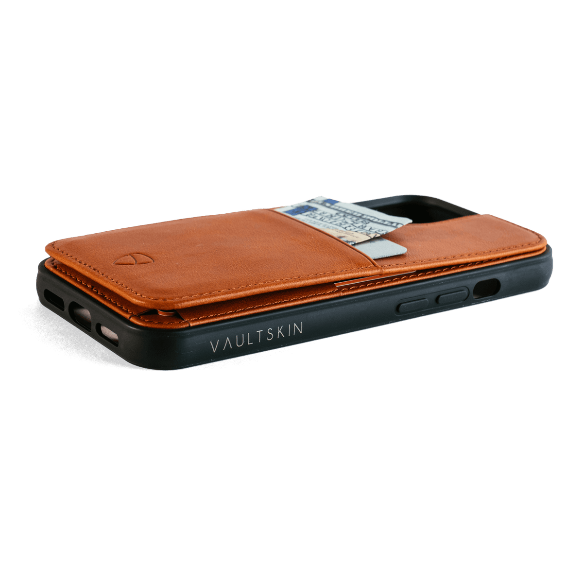 Schlanke Leder-Hülle für iPhone 14