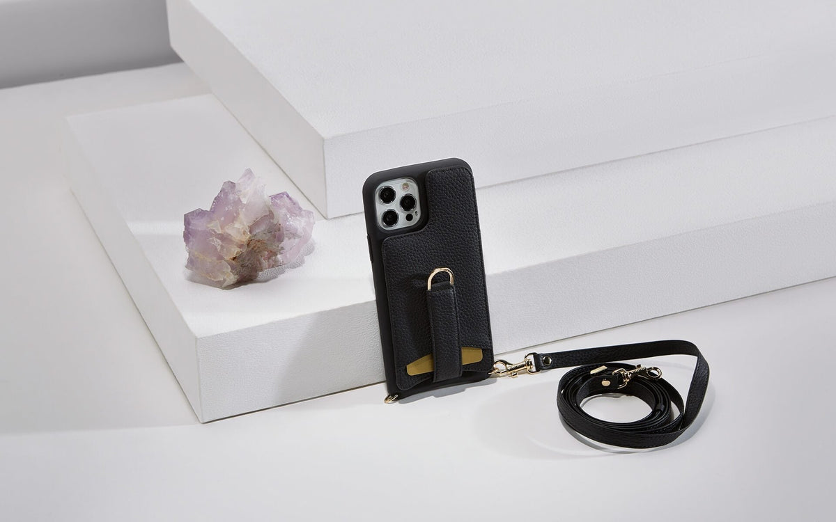Elegante Riemen-Geldbörse für iPhone 13