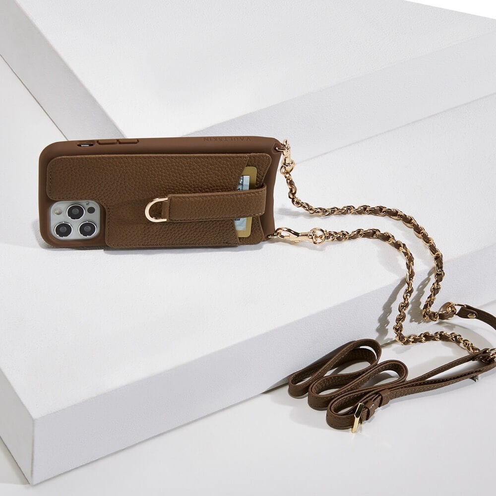 Elegant leather wallet iPhone 13 Pro